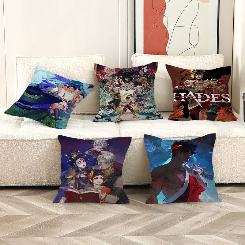 Amine H-Hades Pillow Gift Home Office Decoration Bedroom Sofa Car Cushion Cover case 45x45