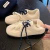 New spring and autumn retro women's flat-bottomed casual shoes fashionable versatile little white shoes women