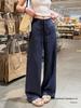 Summer's Popular Choice: Women's Loose High Waist Tie Linen Pants