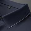 Dibinze Men's Plus Size Business Casual Short Sleeve Polo Shirt