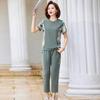 Qianlian Mid-Aged Women's Summer Casual Sports Set