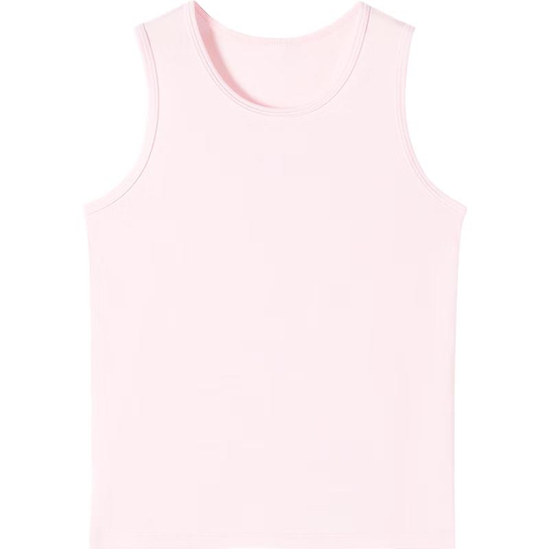 Girls' Antibacterial Wide-Shoulder Vest Top