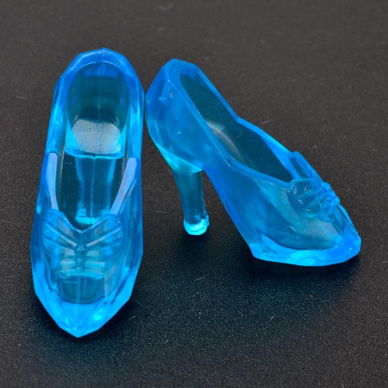 

30cm Doll with 12 Joints and Crystal Shoes - Wearable Princess Toy