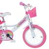 Vélo Enfant 16" - UNICORN - Rose - 5 À 7 Ans - Idéal Pour Filles - Roues De 16 Pouces