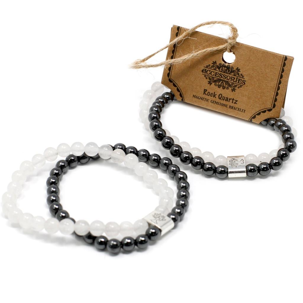 Quartz Crystal Magnetic Bracelet