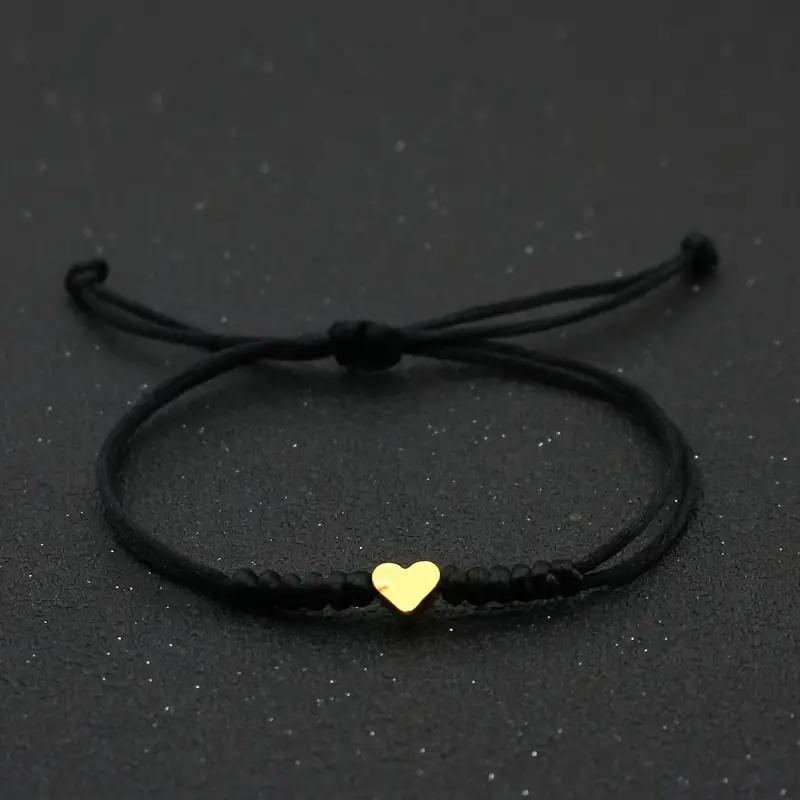 Year of the Rat Red String Bracelet: Woven Love Couples Gift with Luck-Bringing Beads for Women and Men