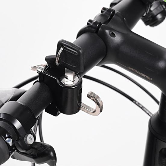 Bike Helmet Lock Universal Anti-theft Riding Equipment Motorcycle Handlebar Security Lock for Electric
