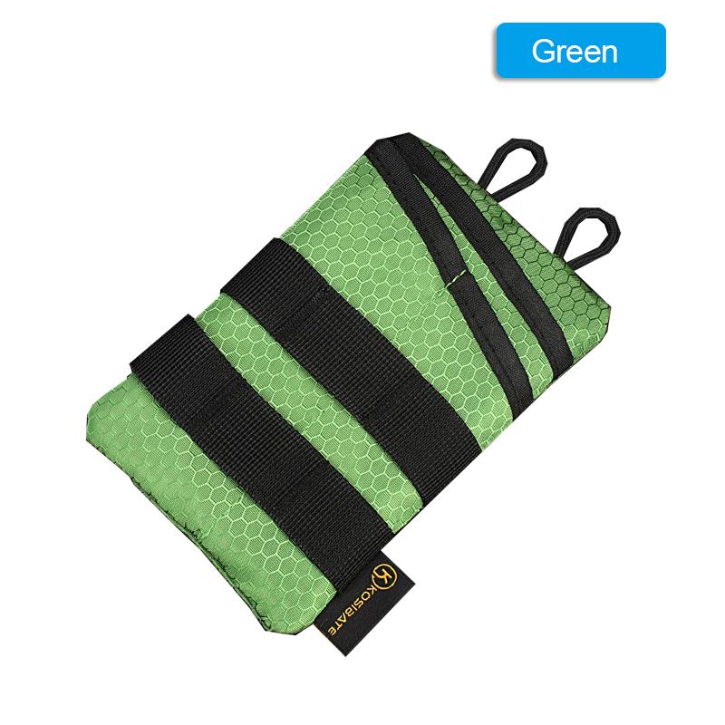 Outdoor EDC Bag Molle Pouch Mini Wallet Waist Fanny Bag Card Key Belt Waist Pack Camping Hiking Hunting Outdoor Coin Purse Bags