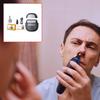 Portable Electric Beard Shaver and Nose Hair Trimmer ABS Texture Comfortable Handling for Easy Travel and Home Grooming