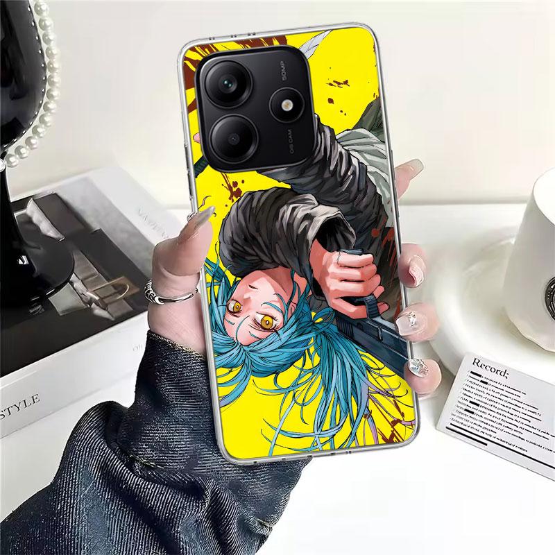

S-Sakamoto Days Soft Phone Case For Xiaomi Redmi Note 15 14 14S 13 12 Pro Plus 12S 11 11S 11E 10 10S 11T 5G Fundas Coque Redmi N Redmi Note 11T 5G