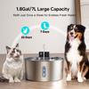 7L Stainless Steel Wireless Recharging Sensor Cat Water Fountain Auto Drinking Fountain For Cats Dog Drinker Pet Dispenser Bowl