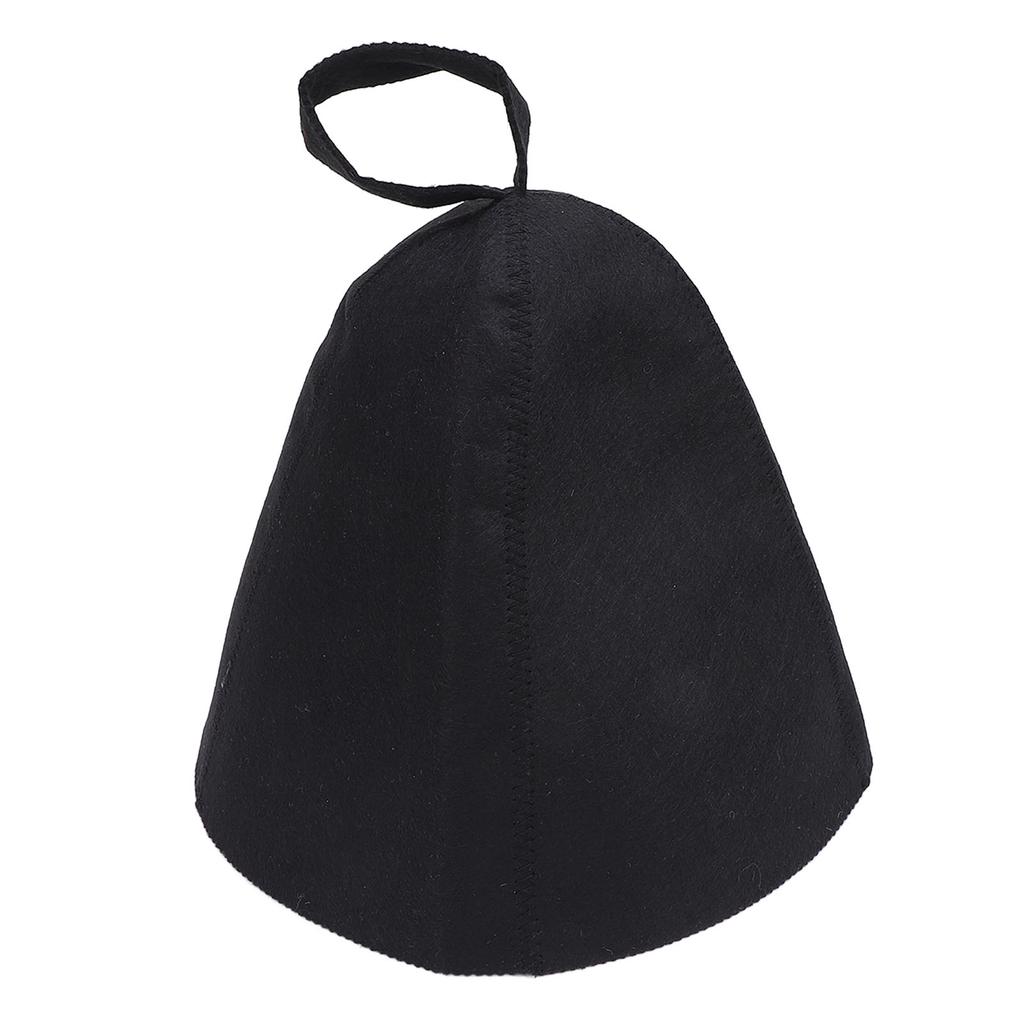 2pcs Men Sauna Hat Thick Absorbent Heat Insulating Breathable Sauna Steam Bath Accessories