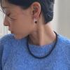 Collier en onyx noir(6mm)