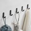 5 Sets Of Non-Punched Door Hooks, Wall Hanging Clothes Hooks, Suitable For Bathroom, Living Room, Kitchen, Storage Hooks
