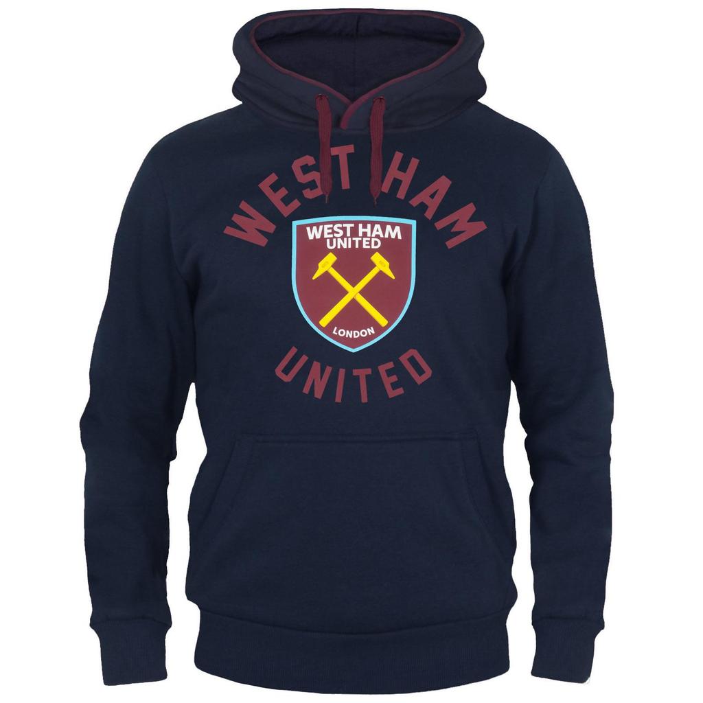 West Ham United FC Men's Graphic Fleece Hoodie