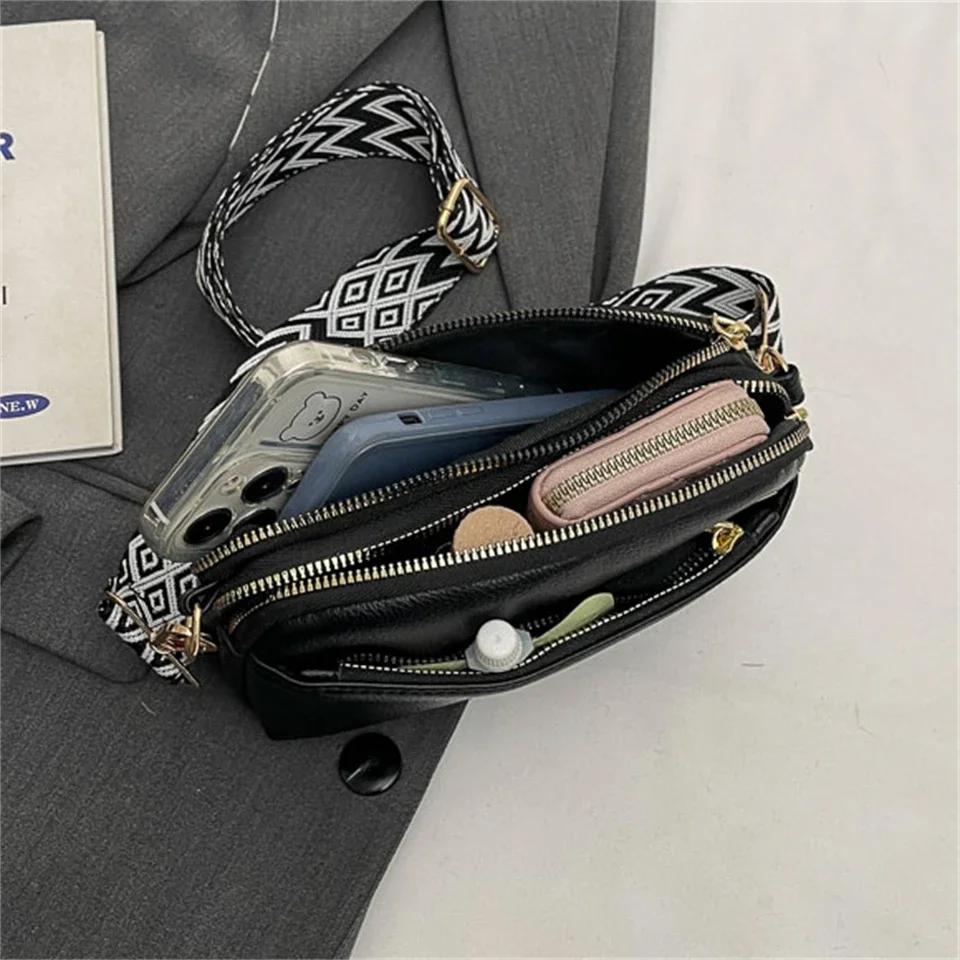 Geantă mică pătrată nouă, cu un singur umăr, pentru femei, tip crossbody, pentru comerț exterior transfrontalier, Lingi PU, geantă messenger mică versatilă