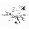 Compatible Outer Tie Rod Ball Joint for Mercedes-Benz W246 (A2463301700/A2463301800)