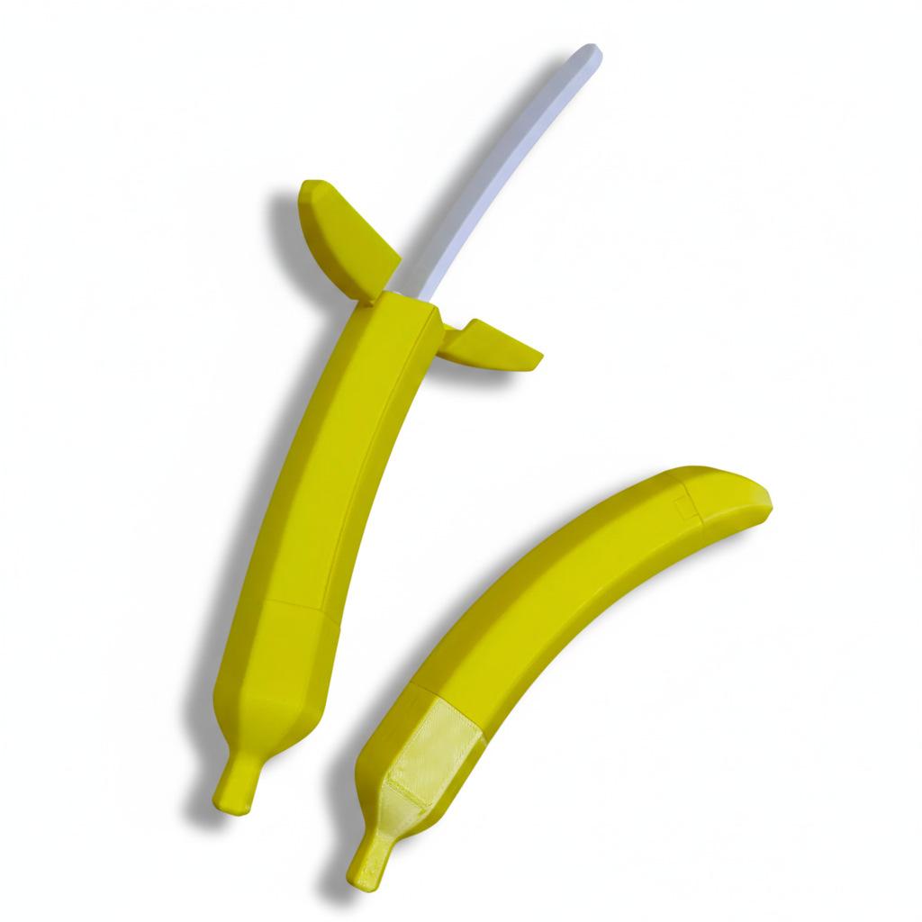 

Ніж для бананів — це висувний і рухомий механічний ніж