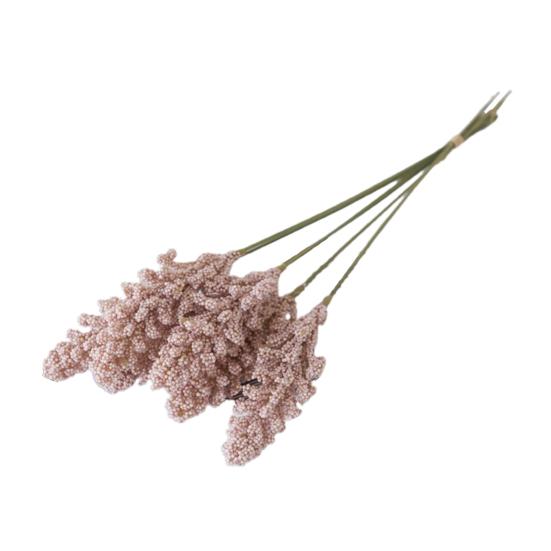 1 Ramo Lavanda Falsa No se Desvanece Conservación Fresca Flor de Seda Artificial para el Hogar Flores Artificiales para el Hogar