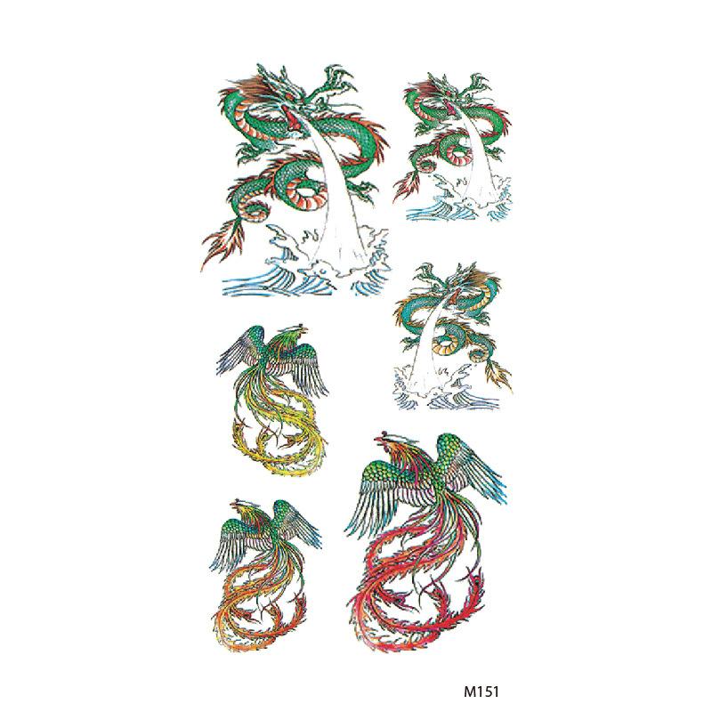 Customize Wolf Dragon Spider Scorpion Animal Temporary Tattoo Designs for Man