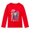 KPOP Łowcy Demonów Saja Chłopcy Koszulka Kreskówka Długi Rękaw Chłopcy Dziewczęta Nastolatki Ubrania Anime T-shirt Jesień Dziecięca Koszulka