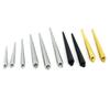 4Pcs Stainless Steel Metal Circular Cone Charms Pendants for Necklace Earrings Accessories DIY Jewelry Making Suppliers