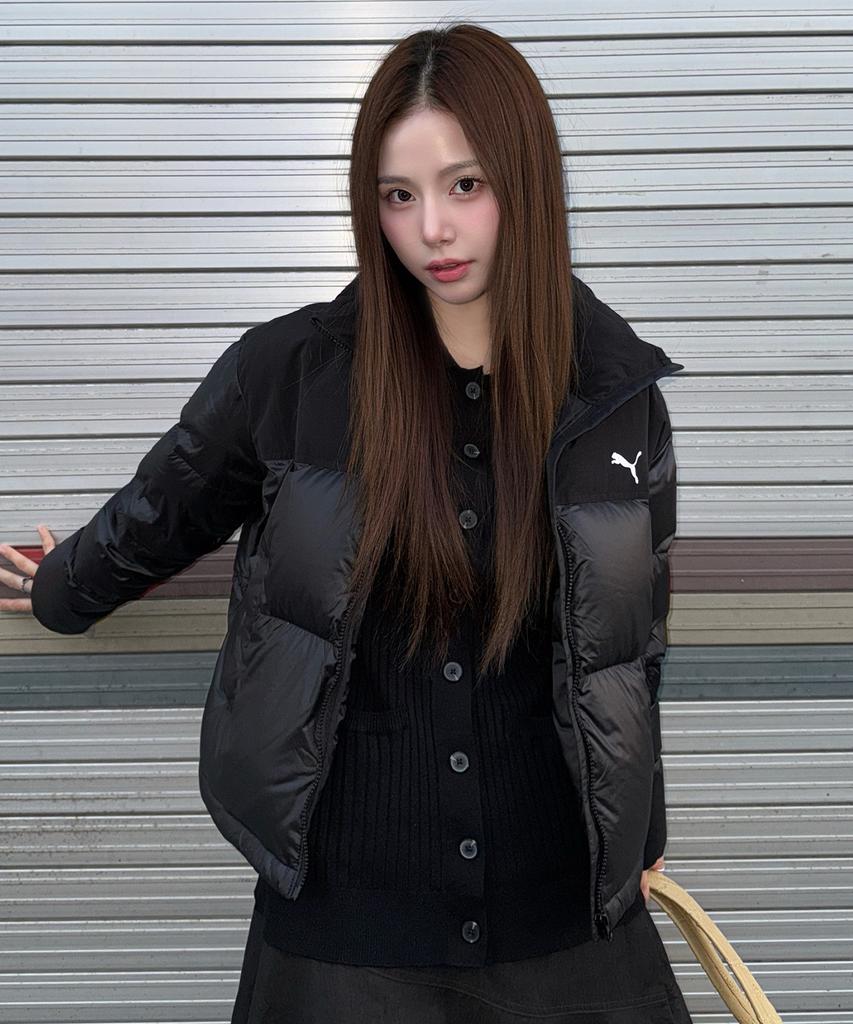 PUMA GOLF Duck Down Crop Padded Jacket 3 Colors