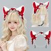 Handmade Cat Ear Headband Lolita Simulation Animal Ears Hairband New Furry Hair Band  Cosplay