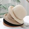 Round Belt Knit Bucket Hat 4 Colors