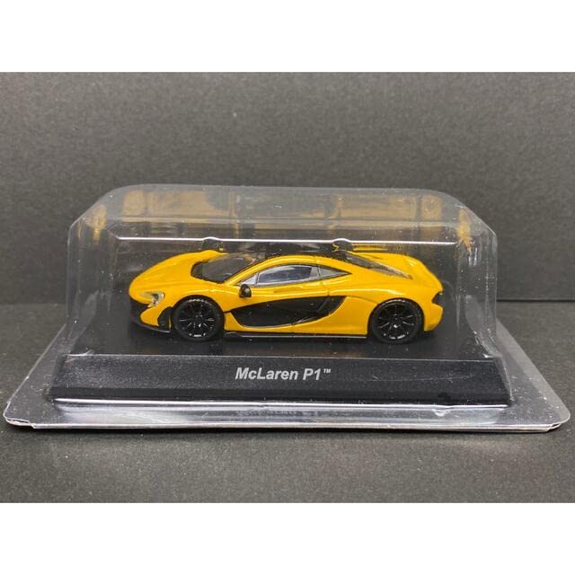 

Kyosho CVS Мини-автомобиль из круглосуточного магазина Лотерея 164 McLaren P1 Желтый