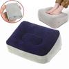 PVC Inflatable Footrest Pillow For Travel Office Home Leg Up Relaxing Feet Tools Under Desk Foot Rest Air Pillow Cushion