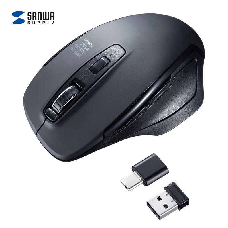 

SANWA MA-WBLC169BK Wireless Mouse