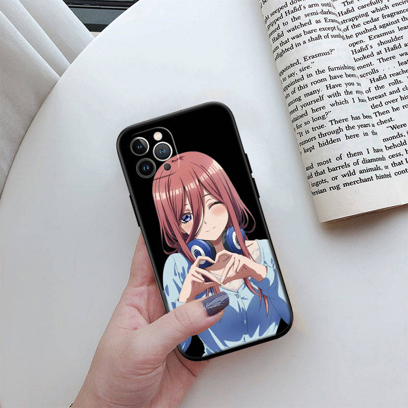 IR19 Miku Nino Itsuki Nakano Shell for Samsung Note 20 10 S25 Plus Ultra Lite A51 A52 A53 A71 A72 A73 M20 M30 M21 M31 M51 A11 A70 A56 A26