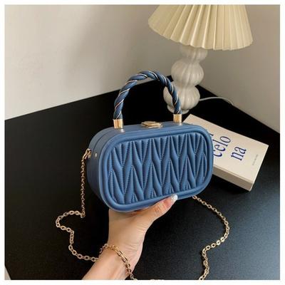 Ketten tragbare Schulter-Box-Tasche, neue kleine quadratische Tasche, Umhängetasche.