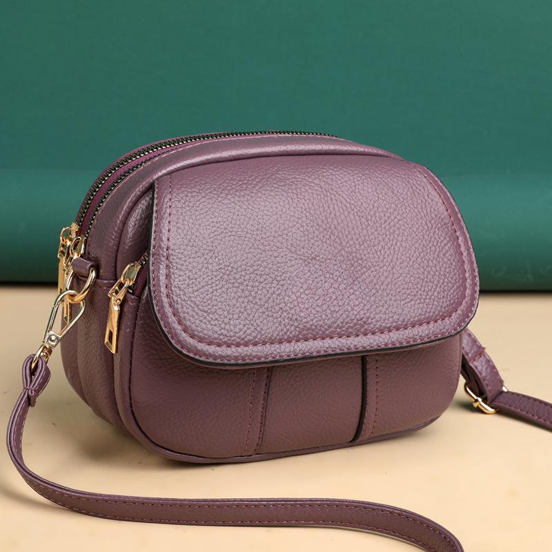 Cross Body Bag pro dámskou módu Kabelka z měkké kůže pro ženy Nový styl Velkokapacitní Lehké kabelky na jedno rameno