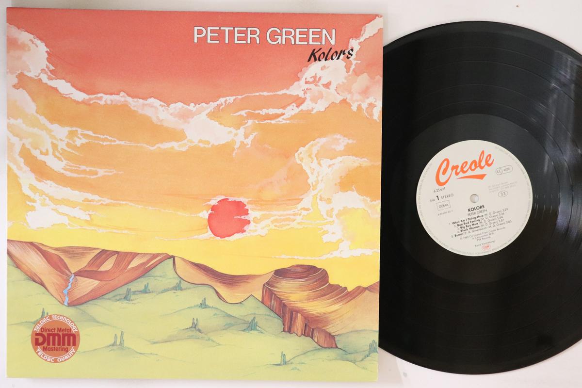 

LP Record PETER GREEN Kolors 625691 CREOLE 1983 Germany Rock Used