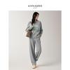 JUZI ANNACAU Damen Nemophila Jacquard-Strickpullover