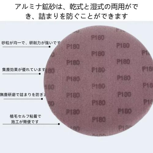 Round Mesh Sanding Discs, Anti-Blocking Dry Grinding Sandpaper for Sanders, 80-320 Grit, for Removal and Finishing, 15-Piece Set, 5-Inch (125mm)