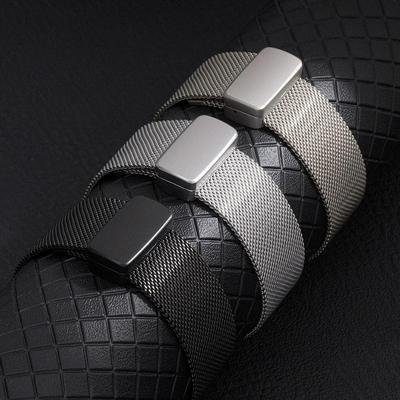 Pasek mediolański do Samsung Galaxy Watch 8 40mm 44mm 8 Classic 46mm 7Ultra-Ultra 2025 47mm Magnetyczna Metalowa Bransoleta z Siatki
