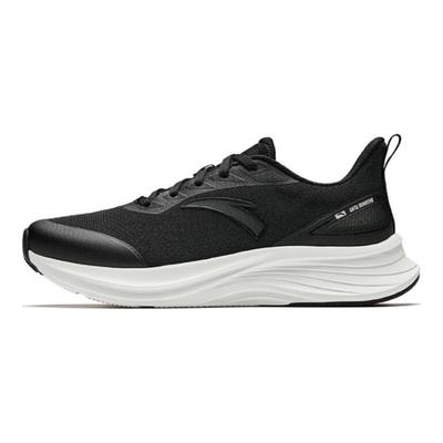 Comfortable Fashionable Breathable Rebound Lightweight Low-Top Casual Running Shoes Women Sneaker Black White 122525523-5