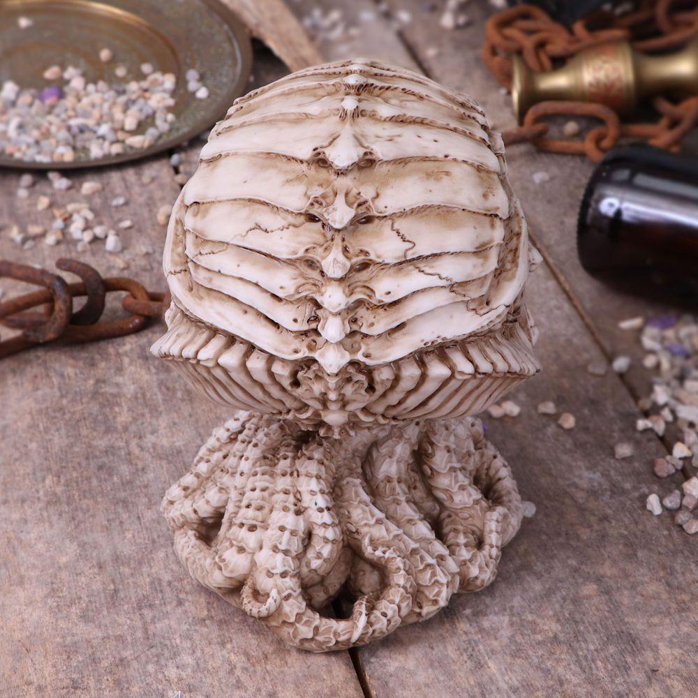 Harts Cthulhu Mytisk Staty Bläckfisk Hantverk Figurin Heminredning Dödskalle Ornament - Unikt Heminredningstillbehör