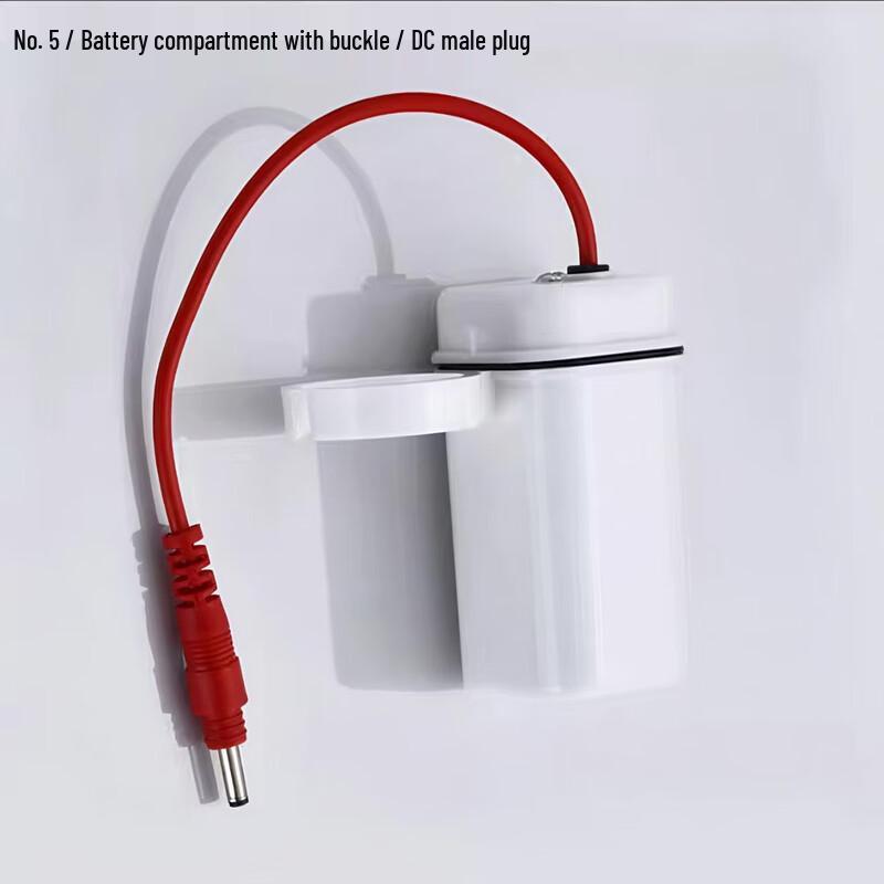 Hengxing Hongqi Urinal Sensor AA Battery Box with DC Male Plug