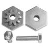 Mower Deck Adjustment Gear Replaces OEM Part Numbers 917 04074 917 04074TB 717 04074 717 1553 717 1553A 717 1553B