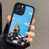 Singer Avril Lavigne Phone Case For IPhone 17 Air 16 E 15 14 Plus 13 12 11 Pro Max Black Sky Eye Stepped Protective Case