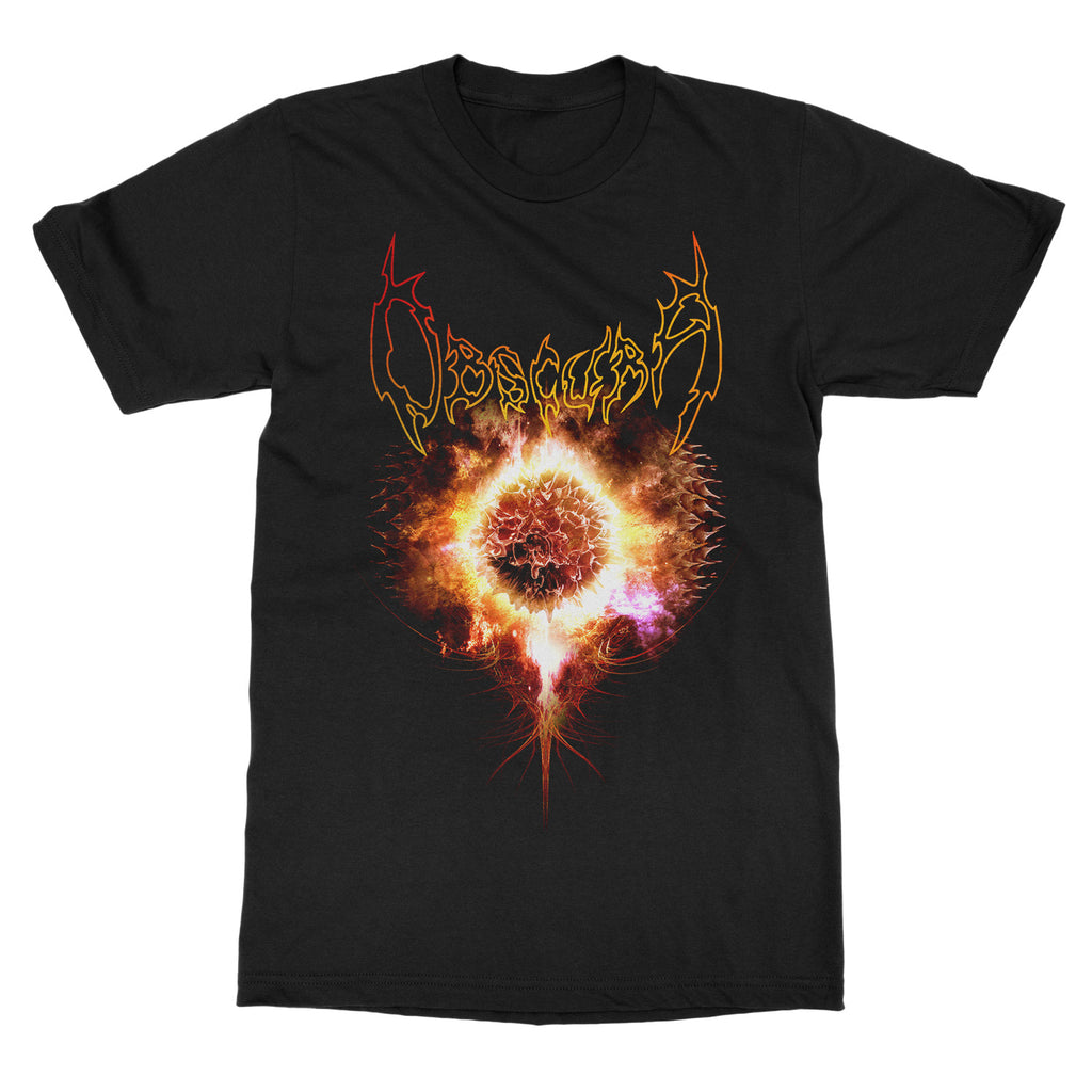 Hot Obscura Band Graphic Cotton T-shirt Unisex Summer Short Sleeve Fashion Brand Tee Luxury Casual Vintage Retro Top