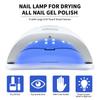 Nail Drying Lamp For Nails UV Light Gel Polish Manicure Cabin Led Lamps Nails Dryer Machine Professional Equipment Tools