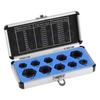 10 stück Beschädigt Bolzen Mutter Schraube Remover Extractor Entfernung Set Threading Werkzeuge Kit
