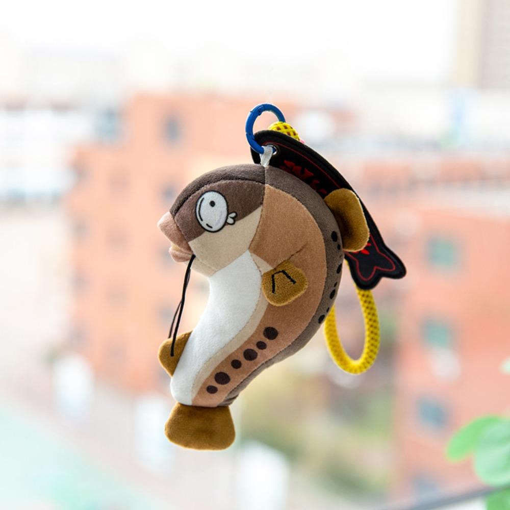 

Simulation Fish Simulation Fish Keychain PP Cotton Bag Charm For Fishing Lovers A