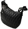 Schott Padded Leather Banana Bag F 09_BLACK 3109022