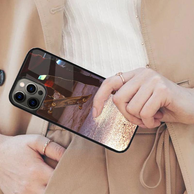 Skateboard Scooter Magnetic Phone Case For APPLE iPhone 17 Air 16 14 13 12 Pro Max 15 Plus Wireless Charge With MagSafe Cover iPhone 14